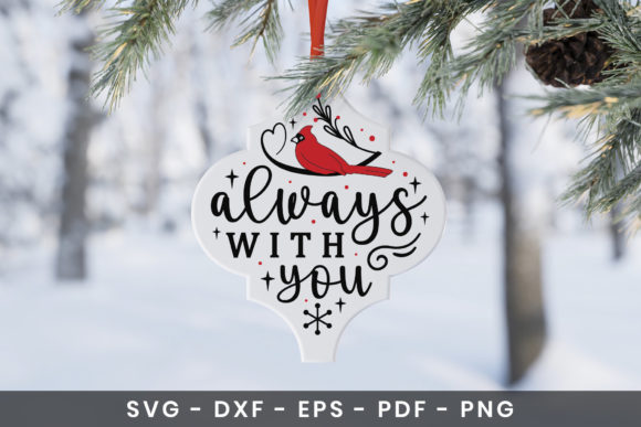 Always with You, Arabesque Ornament SVG for Crafts and Graphics