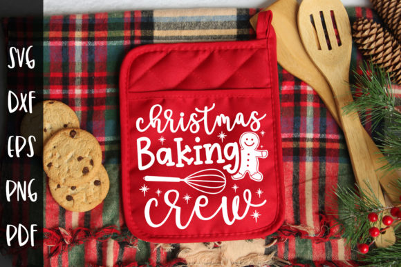 Christmas Baking Crew Pot Holder SVG Review