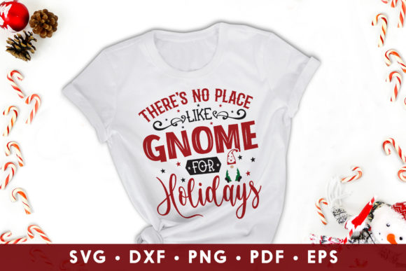Christmas Gnomes Quote Design for Crafts and Graphics