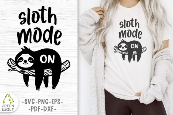 Sloth Mode on Svg File Review for Embroidery Projects